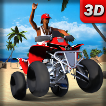 Пляж велосипед для бездорожья так же гонки 3D - экстремальный Stunt вождения & Superbike игра