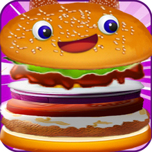Burger быстрого питания для приготовления пищи игры - гамбургер мейкер игры для девочек