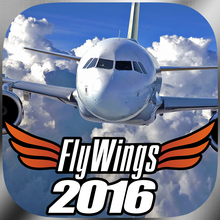 Flight Simulator FlyWings Online 2016 HD