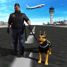 Полиция аэропорта Собака Чейз симулятор - 3D Уголовное Чейз Моделирование игры