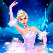 Fashion Doll - Ice Ballet Queen Frozen Salon