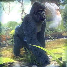 злой обезьяна бесплатные джунгли банан симулятор гонка онлайн игра 3д