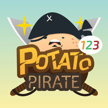 Fast 123 Math Quiz for All Ages - Potato Pirate