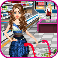 Супермаркет торговый девушка - Топ свободное время кассовый аппарат продуктовый магазин игры для девочек