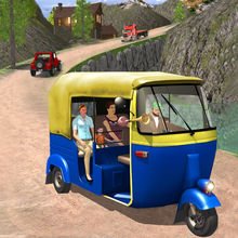 Off Road Tuk Tuk Auto Rickshaw - Mountain Hill Climbing Public Transport