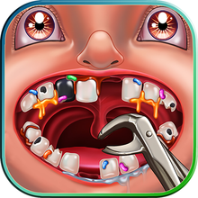 Сумасшедший Стоматолог забавная игра для детей  Лечить пациентов в клинике сумасшедшего стоматолога !