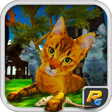 Котенок Cat 3D симулятор - игры Best Cat Mouse