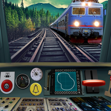 Водить Поезд 3D Симулятор