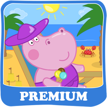 Пляжные приключения Гиппо. Premium