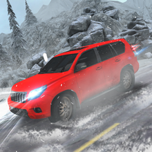Снег - вождение симулятор 3D игра водитель Прадо 4