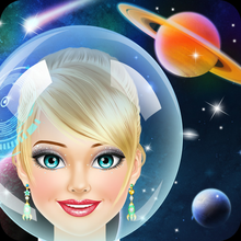 космос девочки салон - галактика игры для детей