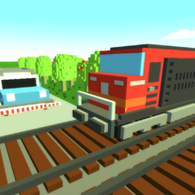 Train mania: Railroad crossing