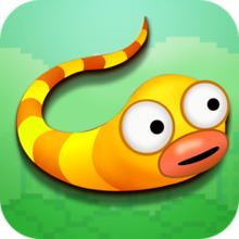 Flappy Slither 3D - Color Worm Rush