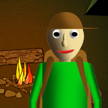 Camping with Baldi's