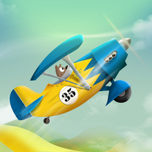 Tiny Plane - Infinite Puppy Airplane Racing!