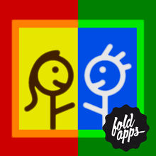 Дуэль с рисованием пальцами — совместная креативная игра от FoldApps™