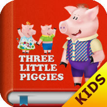 The Three Little Pigs Free - Interactive bedtime story book