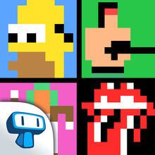Pixel Pop - Гадание игру музыки, икон, фильмов и брендов