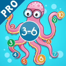 Игра Математика для детей в возрасте 3-6 лет о животных океана: узнать номера 1-20. Смешные игры и упражнения для детского сада, дошкольного!