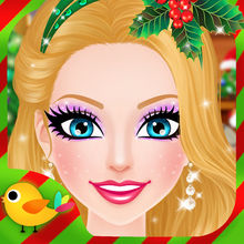 Christmas Salon - Girls Makeup, Dressup and Makeover Games