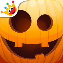 Хэллоуин - головоломки и цвет для детей