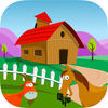 Ферма Приключения для детей - Обучающая игра с животными и буквами для детей, малышей, детей, мальчиков и девочек
