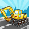 автомобили грузовые автомобили и строительные машины для детей : автомобиль игры для детей