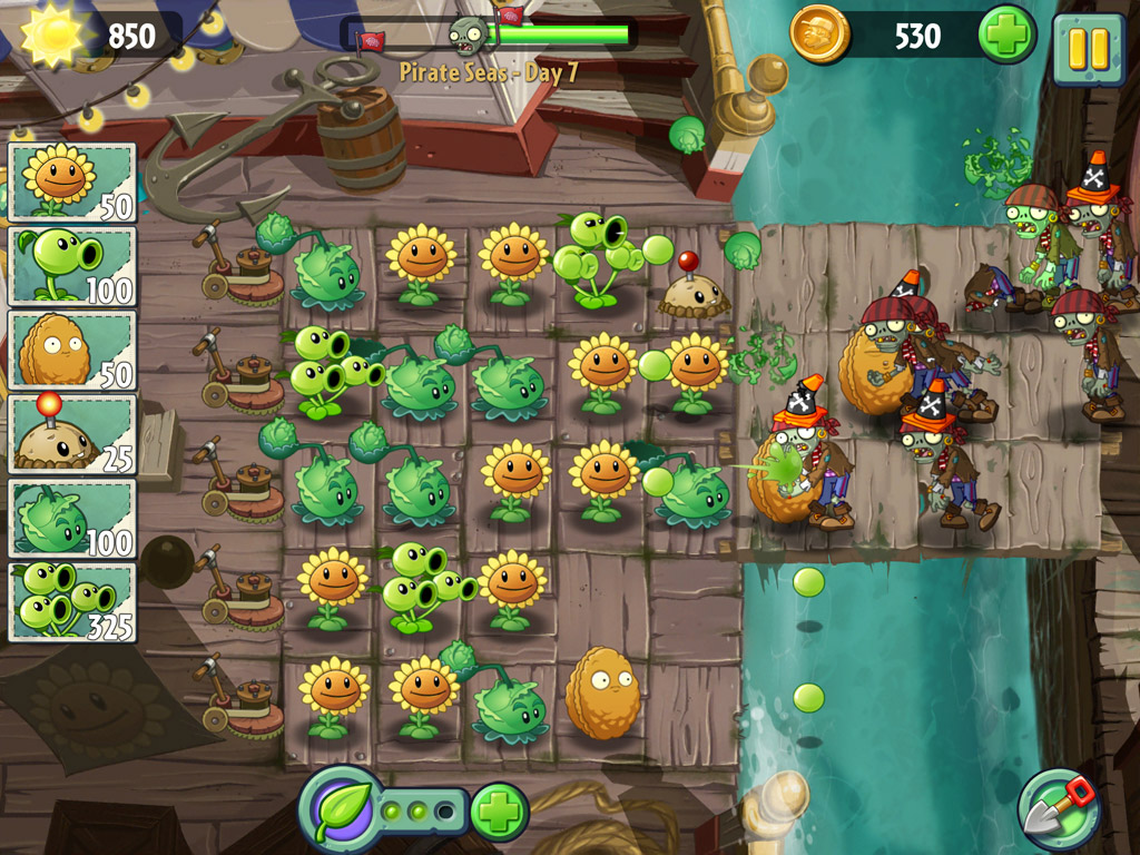 Plants vs. Zombies™ 2 на iPad, iPhone, андроид