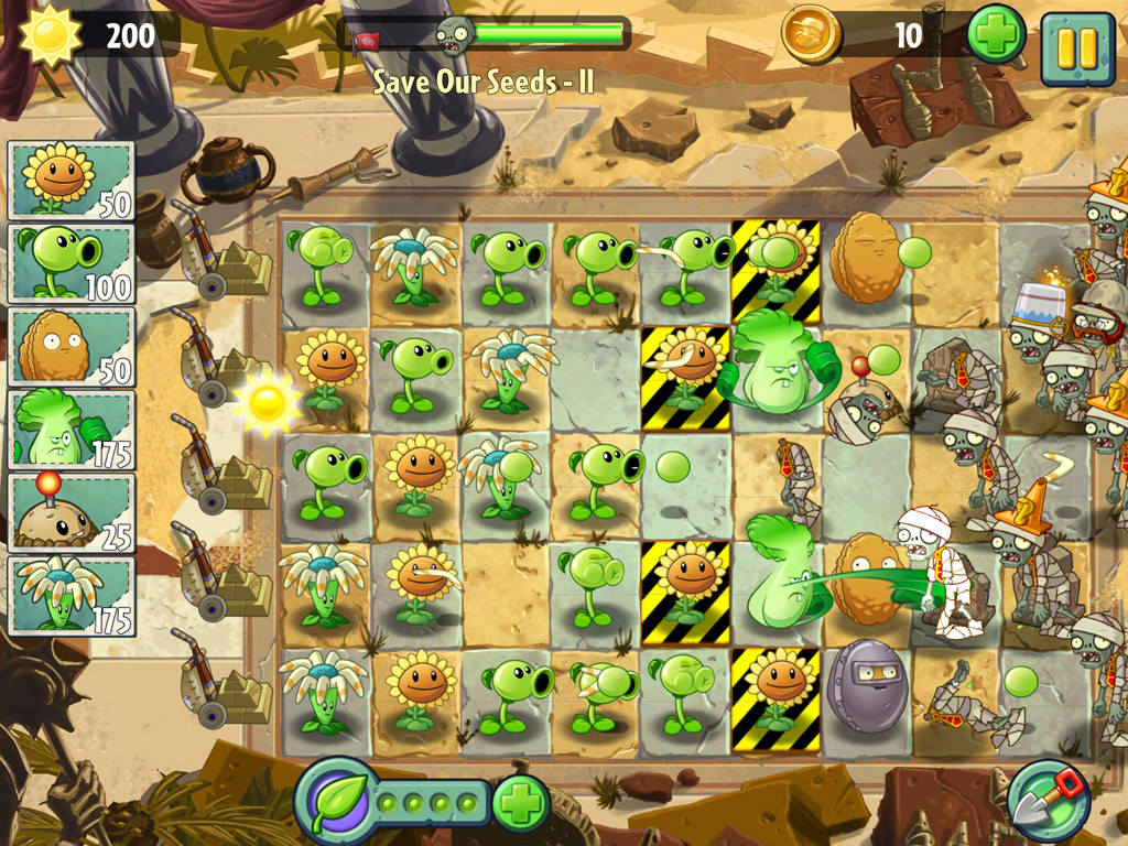 Plants vs. Zombies™ 2 на iPad, iPhone, андроид